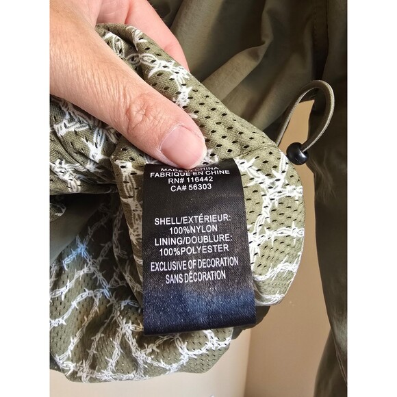 Lurking Class olive green zip up street wear jacket Women's size small - Picture 6 of 11